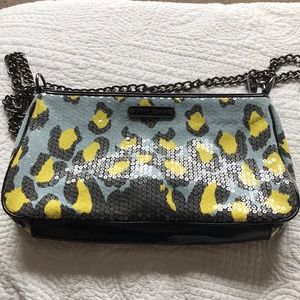 Sequin Leopard Betsey Johnson Crossbody